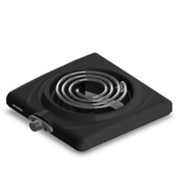 سطح كهرباء لوكسيل 1عين حلزونى 1000 واط اسود LX-7130