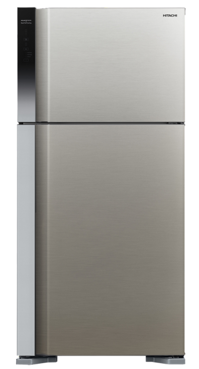 ثلاجة هيتاشي سعة الثلاجة 14.3 قدم سعة المجمد 5.1 قدم سلفر تايلندي R-V725PS7K-1PSV(ME)