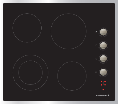 سطح بلت ان كهرباء كلفنيتور 60 سم 4 عيون سيراميك KHC6K