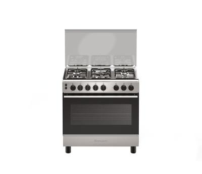 فرن غاز بومباني 5 عيون 50×80 استيل امان ESSE80.GG5TCIX