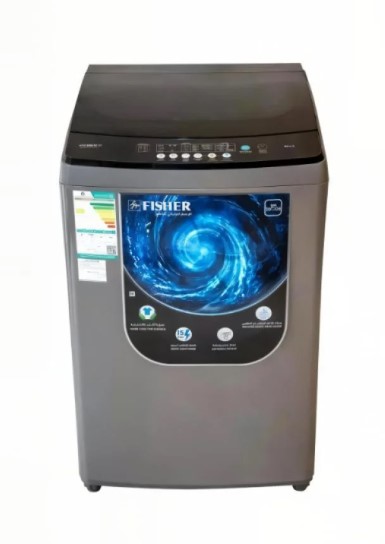 غسالة فيشر علوية 19 كيلو فضي انفرتر - FAWMT-M190GIHDD