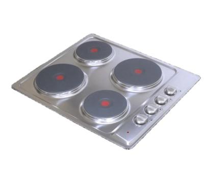 سطح كتشن لاين 60 سم 4 عين كهرباء استيل ايطالي زيبا E4010