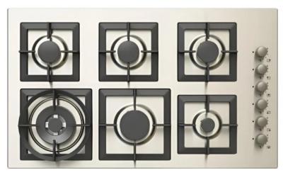 كتشن لاين سطح غاز بلت ان 90 سم - 6 عين - ايطالي - J6020