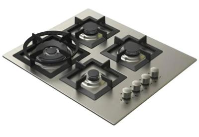 كتشن لاين سطح غاز بلت ان 60 سم 4 عيون منفصلة - إيطالي - ستيل - J4014