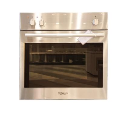 كتشن لاين لاكتورا فرن كهرباء بلت ان 60×60 .. 66 لتر 4 وظائف إيطالي ستانلس ستيل kle604