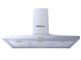 شفاط GVC PRO هرمي 90 سم استيل - GVCH-90