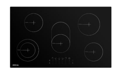 سطح سيراميك جي في سي برو 5 عيون 90*60 سم تركي موديل GVCVH-90